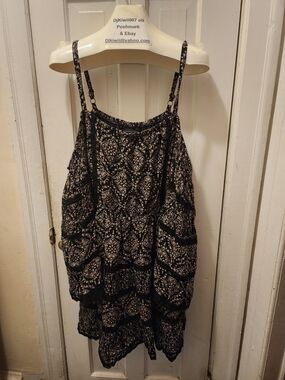 4x [torrid] Cold Shoulder Insider Collection Crochet Inset Boho Dress